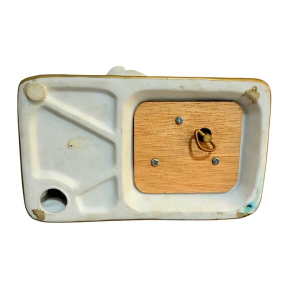 Little Girl Sleeping Music Box Love Story Vintage Retro Bedroom Nursery Decor - Picture 8 of 15